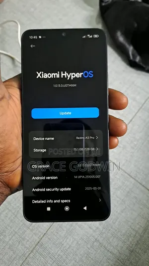 Mobile Phone 128 GB Black