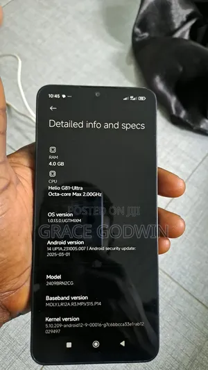 Mobile Phone 128 GB Black