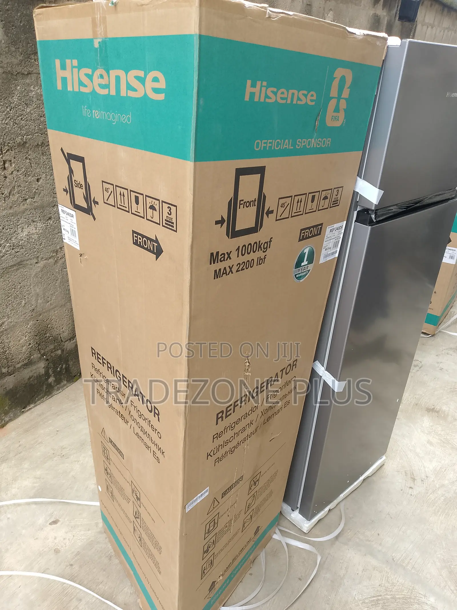 Hisense 240L Home Refrigerator – Clean Design