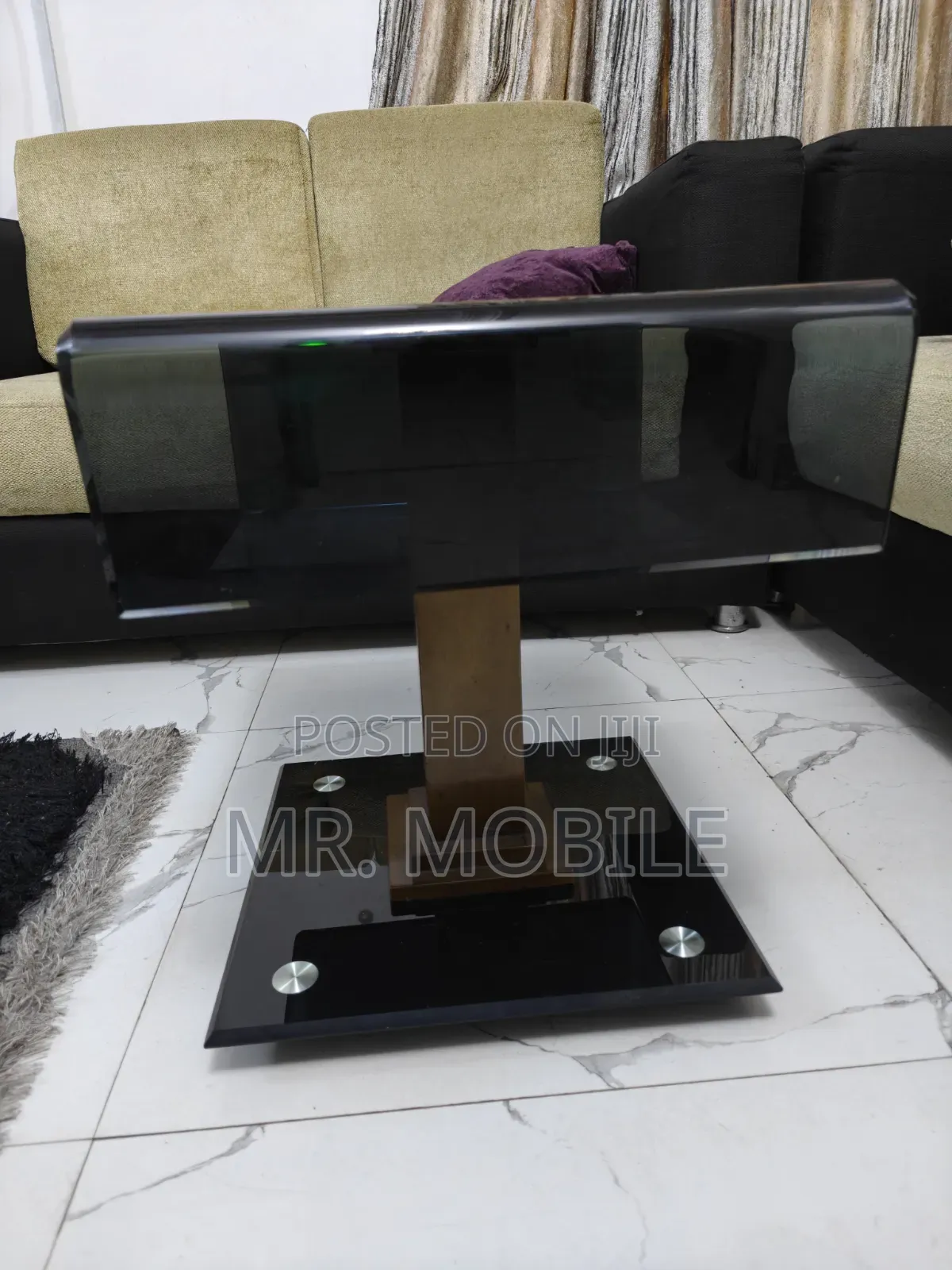 Italian Glass Stools (2)
