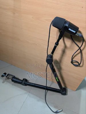 Shure MV7+ Podcast Microphone With Shure Adjustable Mic Boom Stand