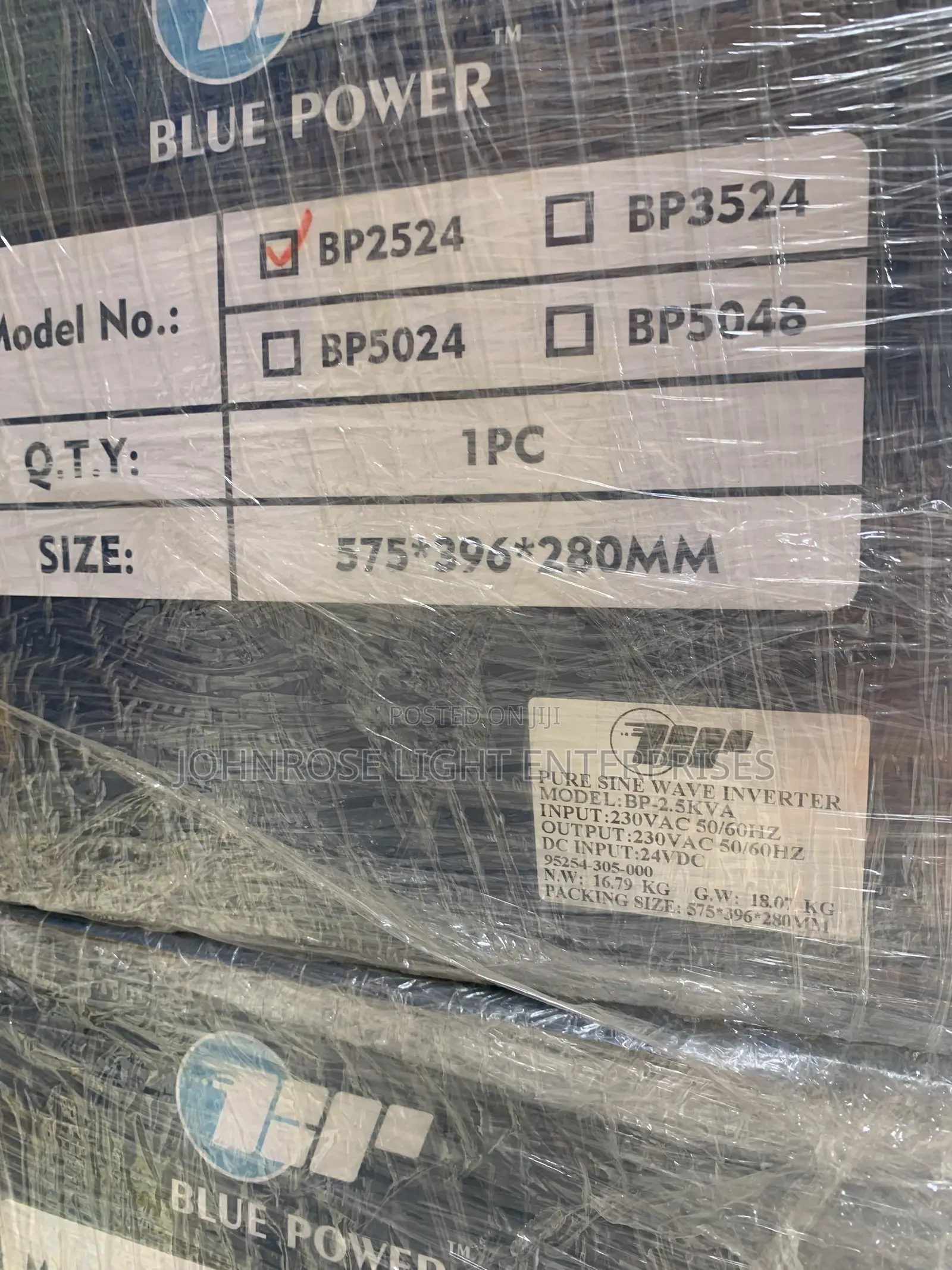 Blue Power Inverter 2.5kva 24v