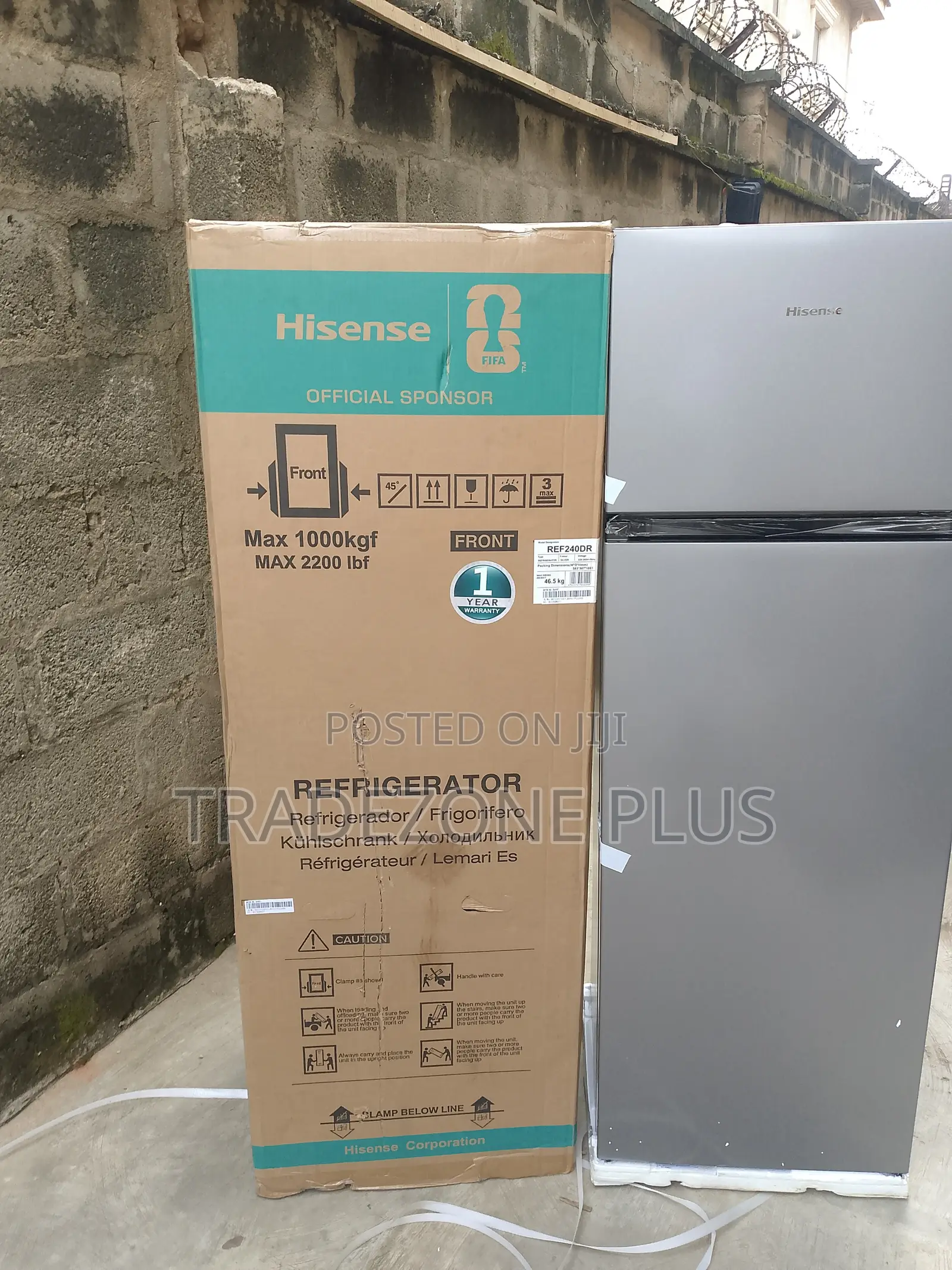 Hisense 240 Litres Refrigerator – Shop Now