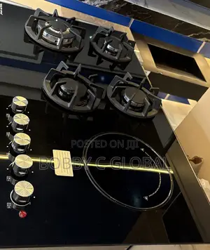 4 Gas Burners + 1 Electric Kitchen Cooker
