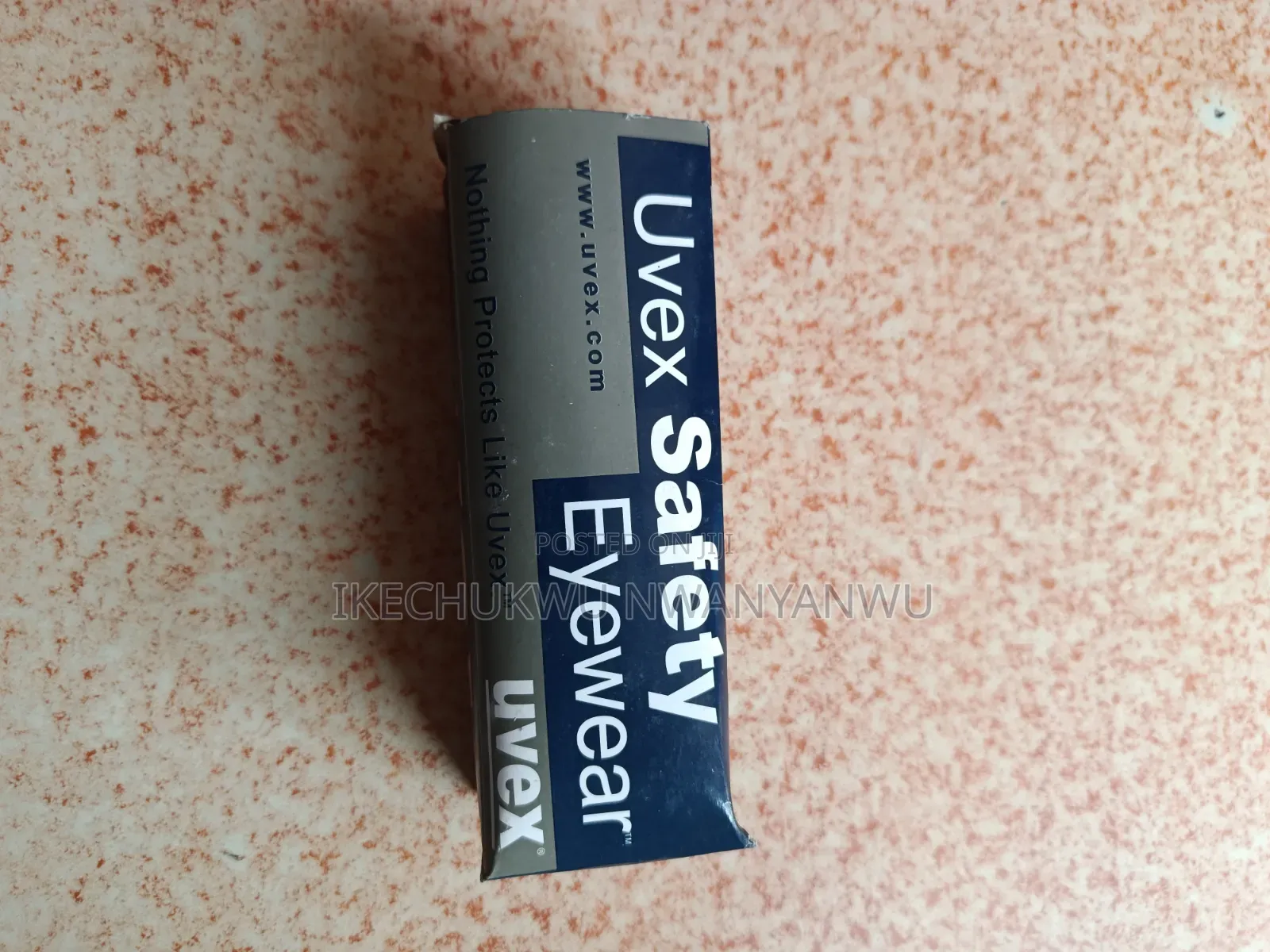 Uvex Eye Goggles Clear and Black