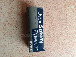 Uvex Eye Goggles Clear and Black