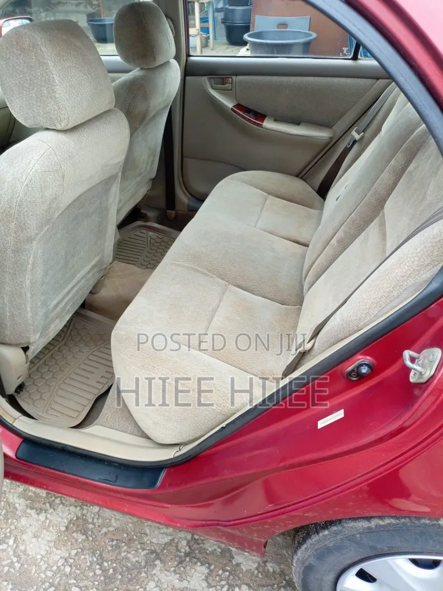 Toyota Corolla 2003 Red