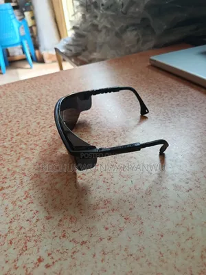 Uvex Eye Goggles Clear and Black