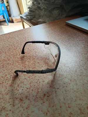 Uvex Eye Goggles Clear and Black