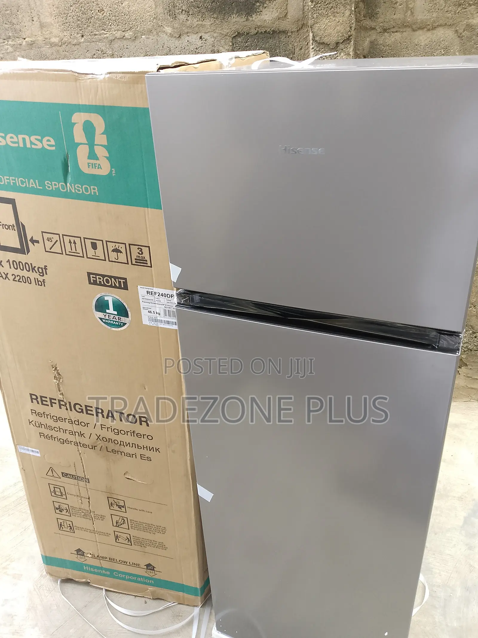 Hisense 240L Refrigerator – Cooling Storage Solution