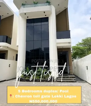 5bdrm Duplex in Chevron, Off Lekki-Epe Expressway for sale