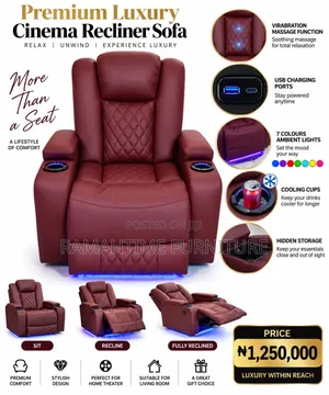 Premium Luxury Home Cinema Sofa