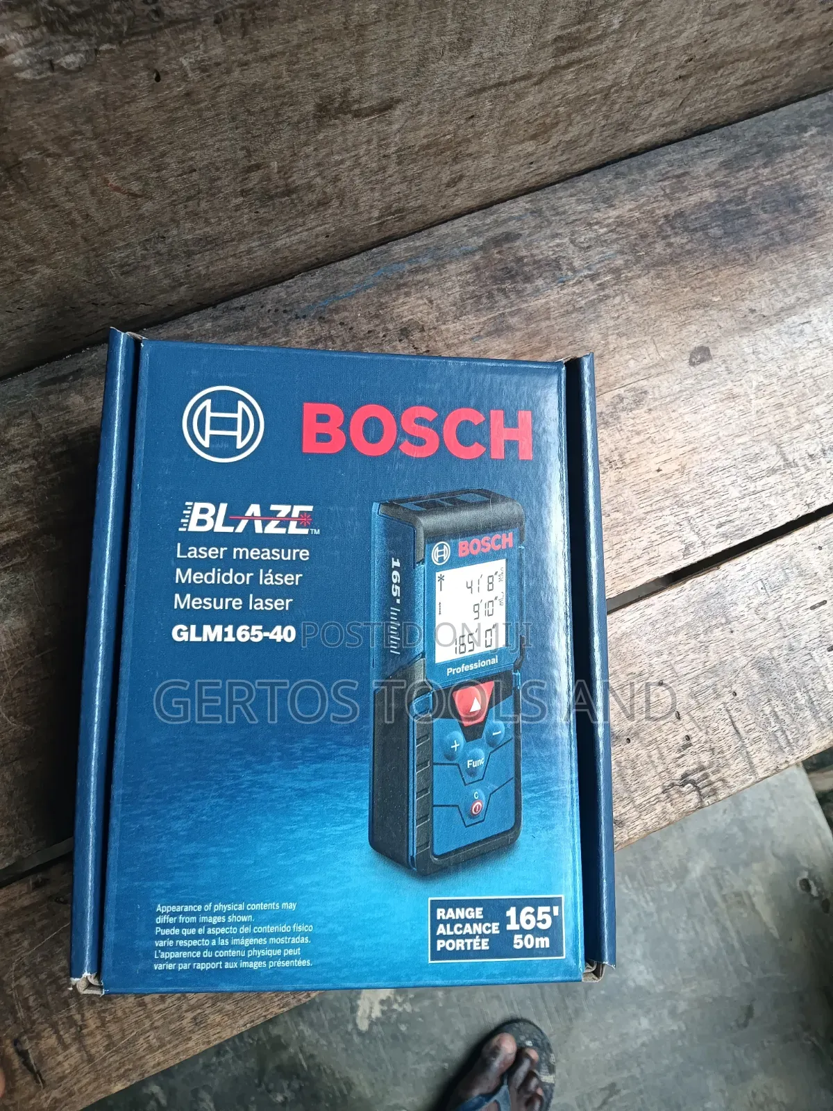 Bosch 50m Laser Distance Meter