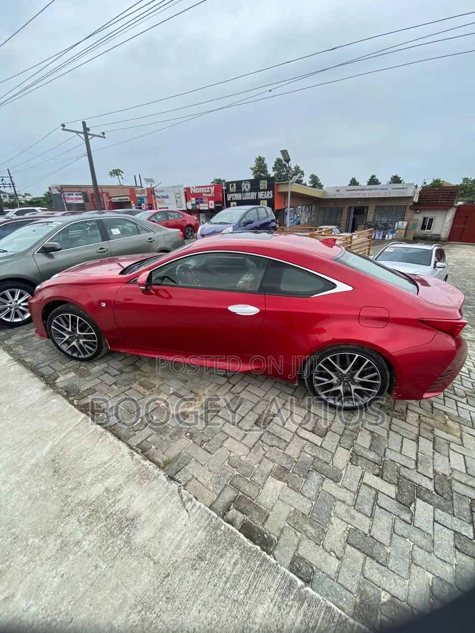 Lexus RC 2015 Red