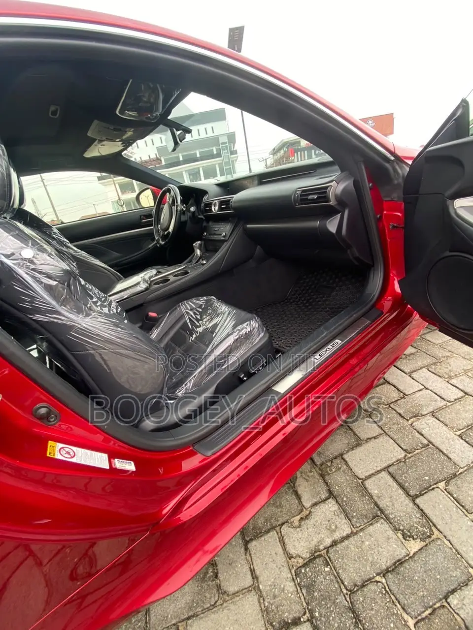 Lexus RC 2015 Red