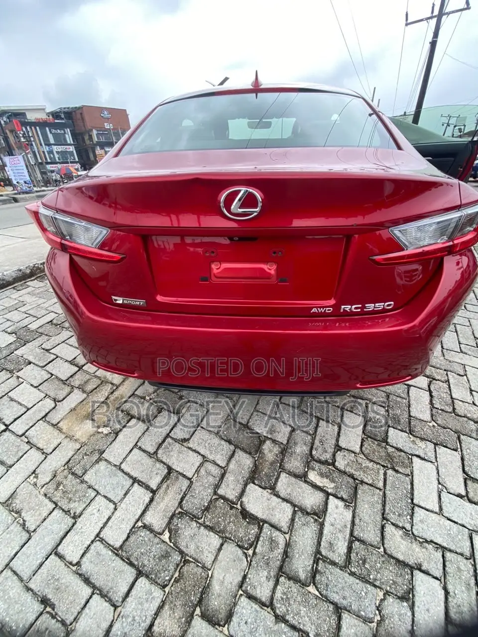 Lexus RC 2015 Red