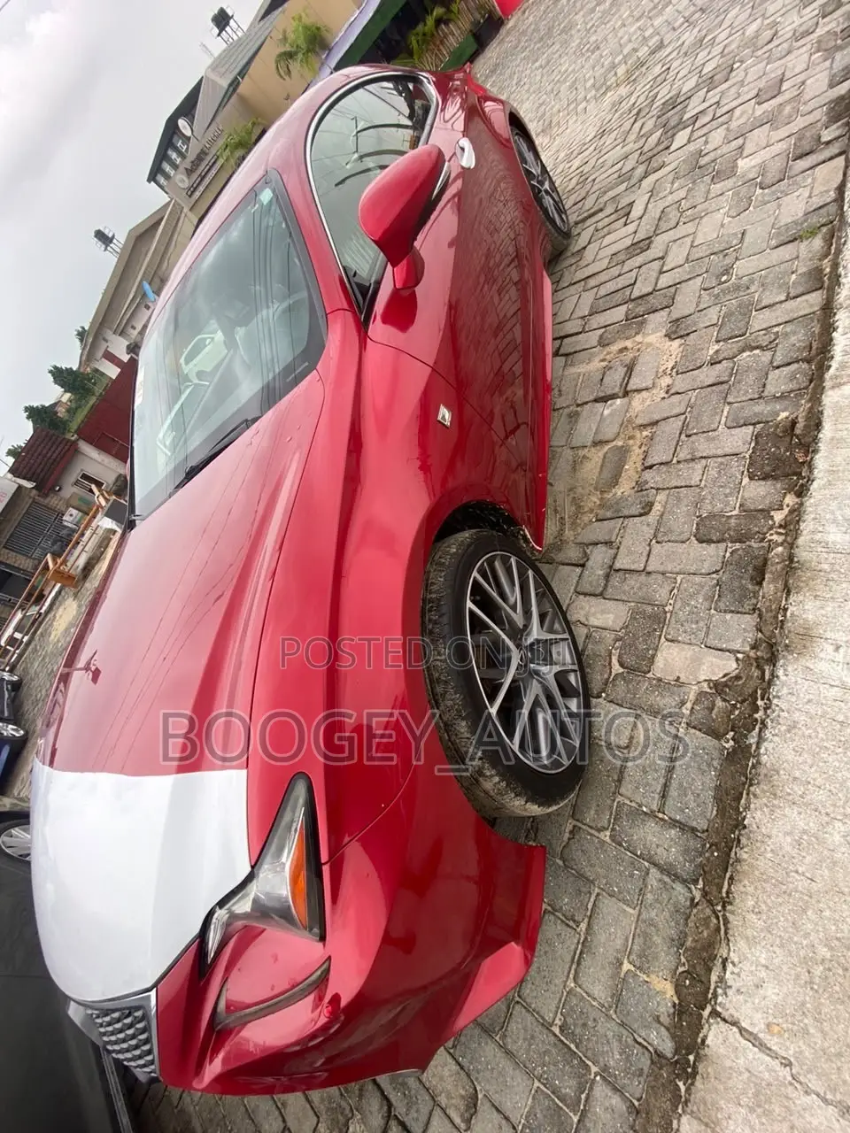 Lexus RC 2015 Red