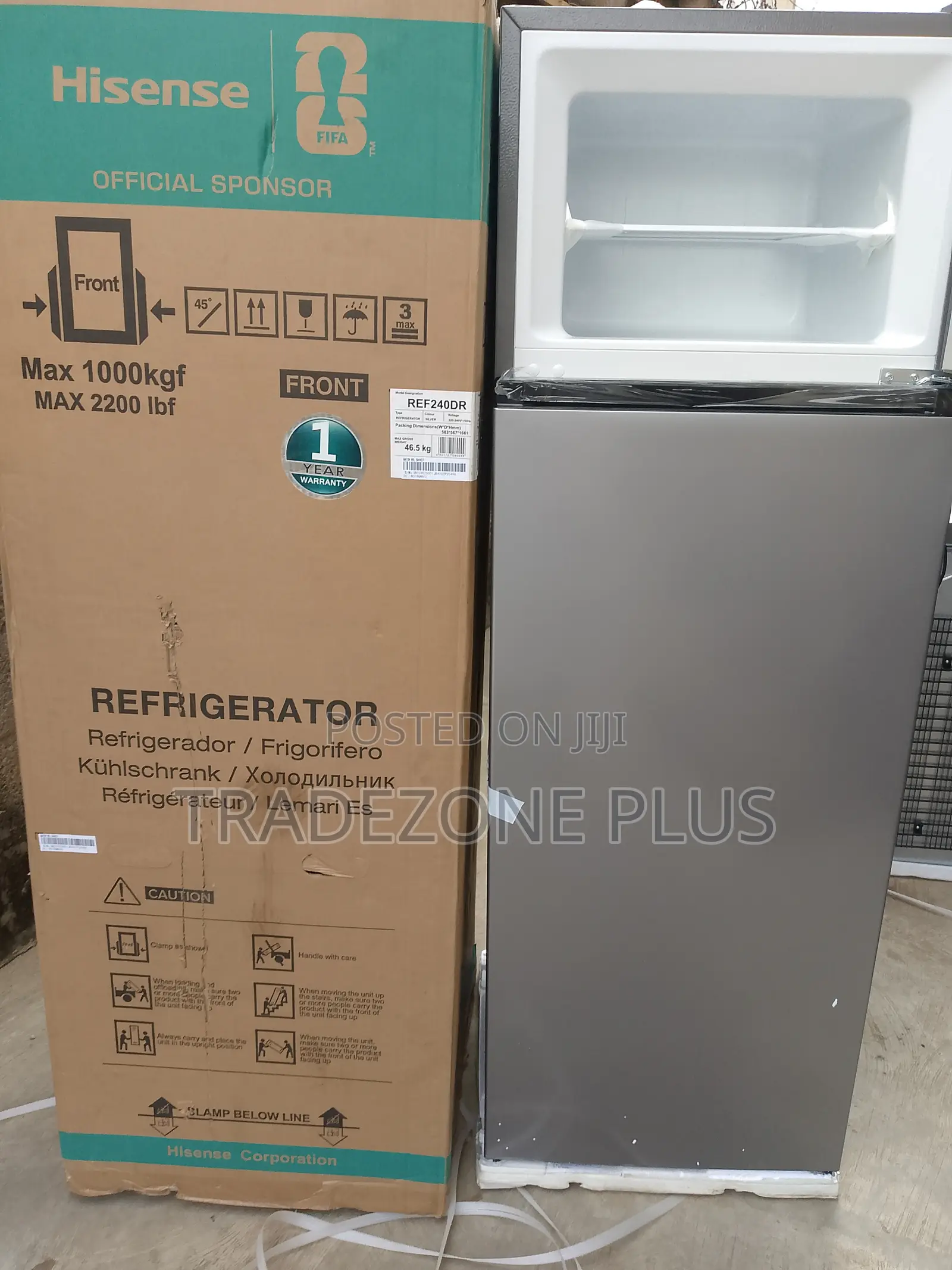 Hisense 240L Refrigerator – Modern Kitchen Essential