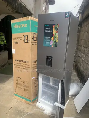 Hisense Double Door Refrigerator 264L – Model 35DCB