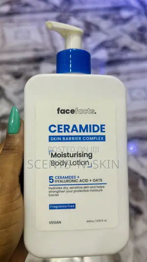 Facefacts Ceramide Moisturizing Body Lotion Hydrating Wash