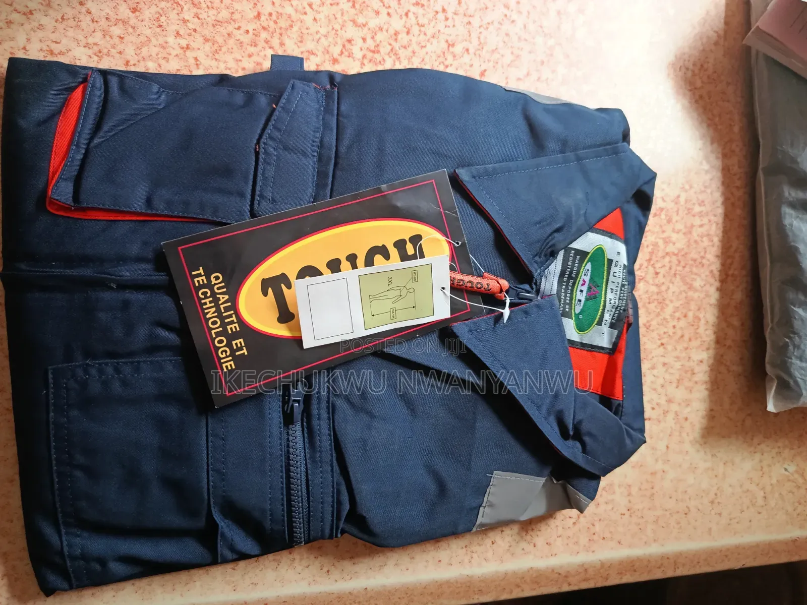 Touch COVERALL Blue