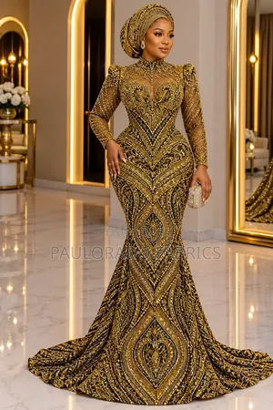Luxury Beaded Lace