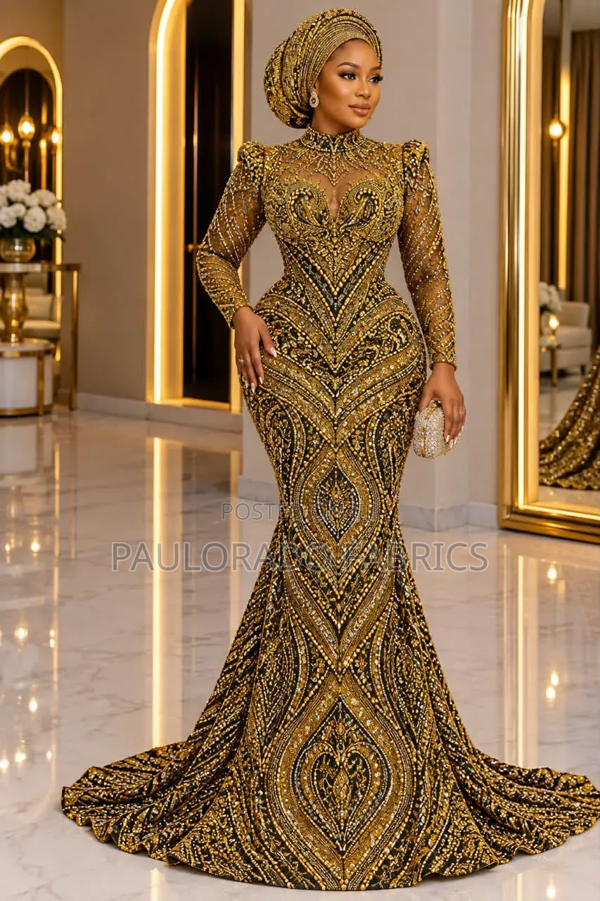 Luxury Beaded Lace