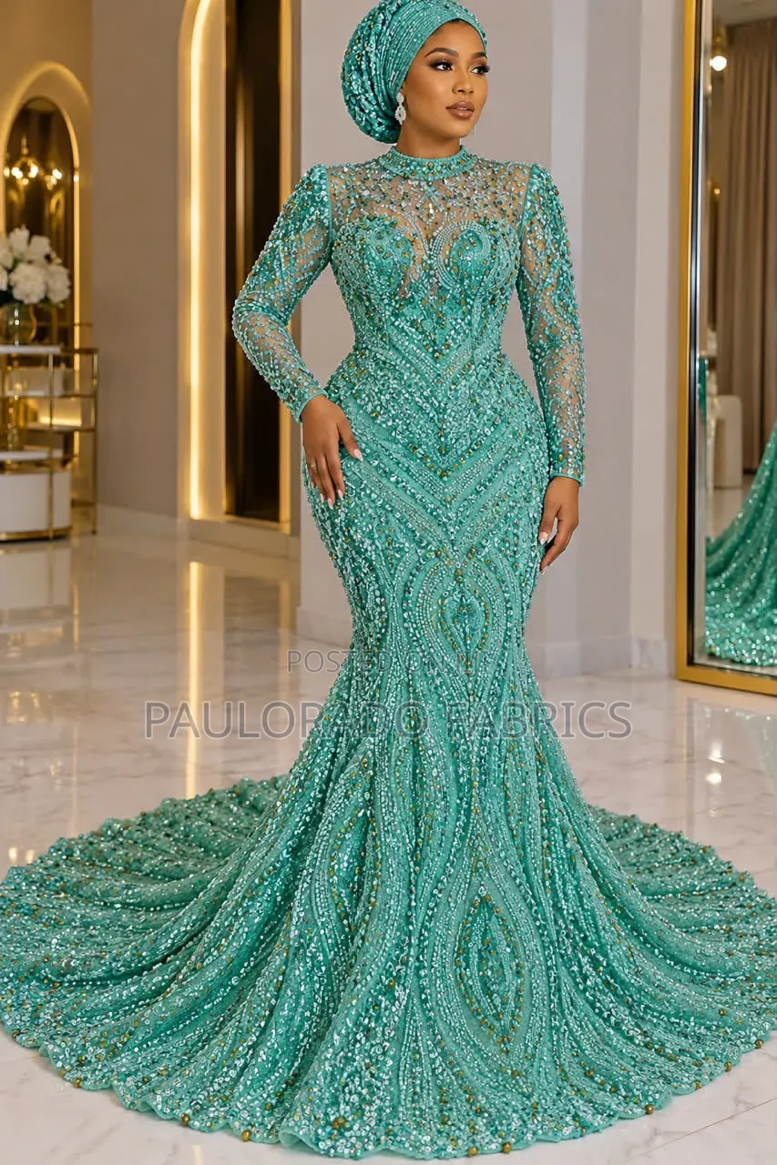Luxury Beaded Lace