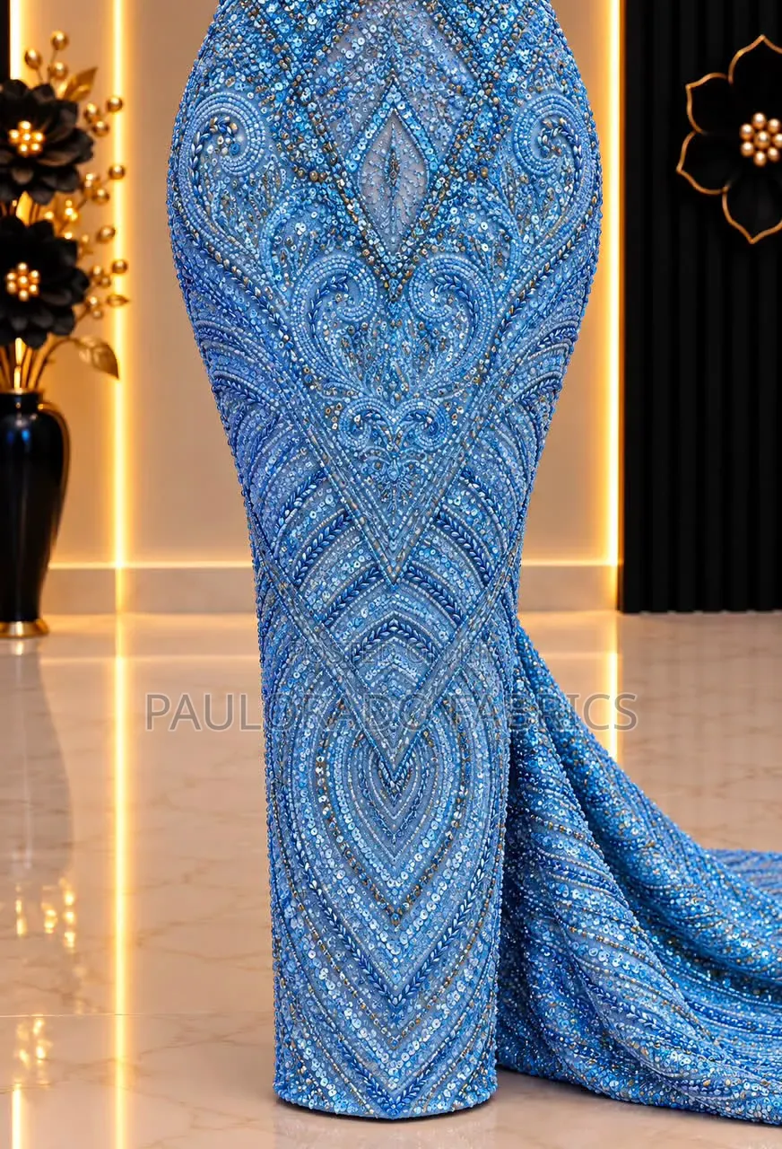 Luxury Beaded Lace