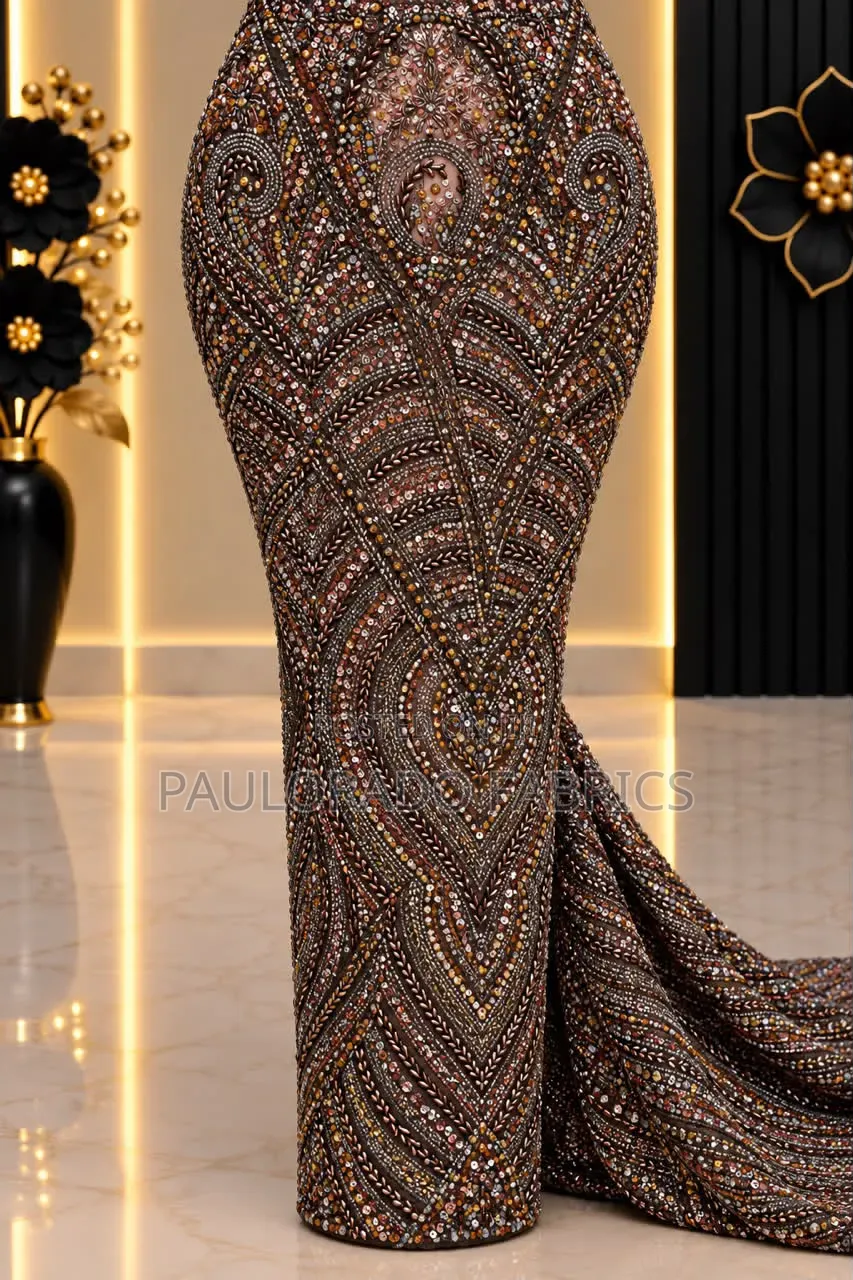 Luxury Beaded Lace