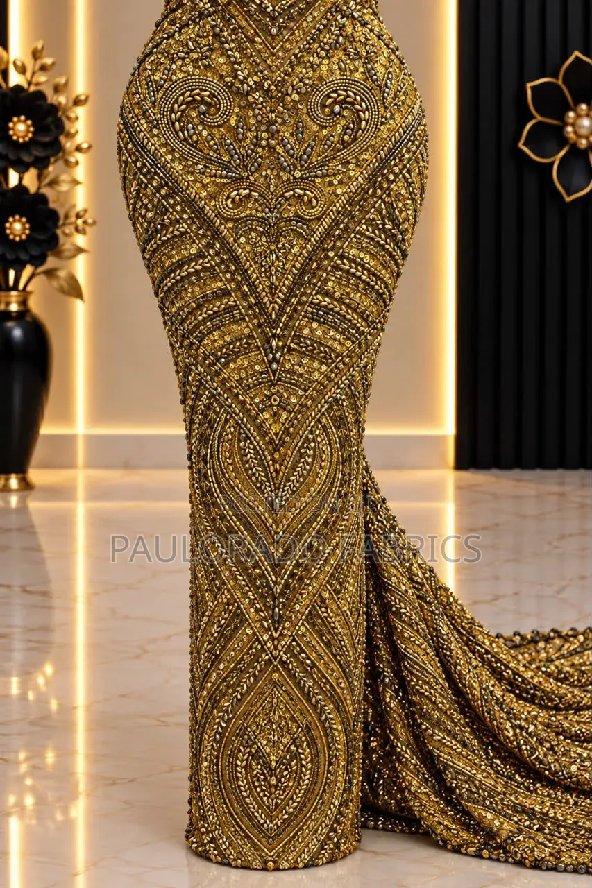 Luxury Beaded Lace