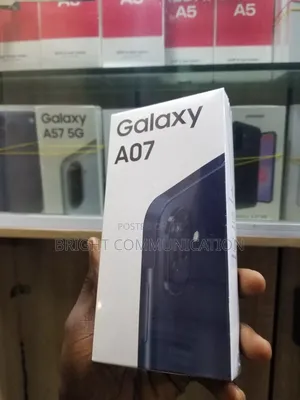 New Samsung Galaxy A07 5G 128 GB Black