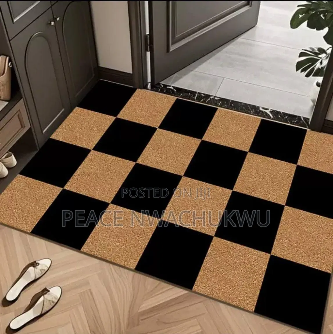 *Imitation Coconut 50 by 80cm Foot Mat #11,000*