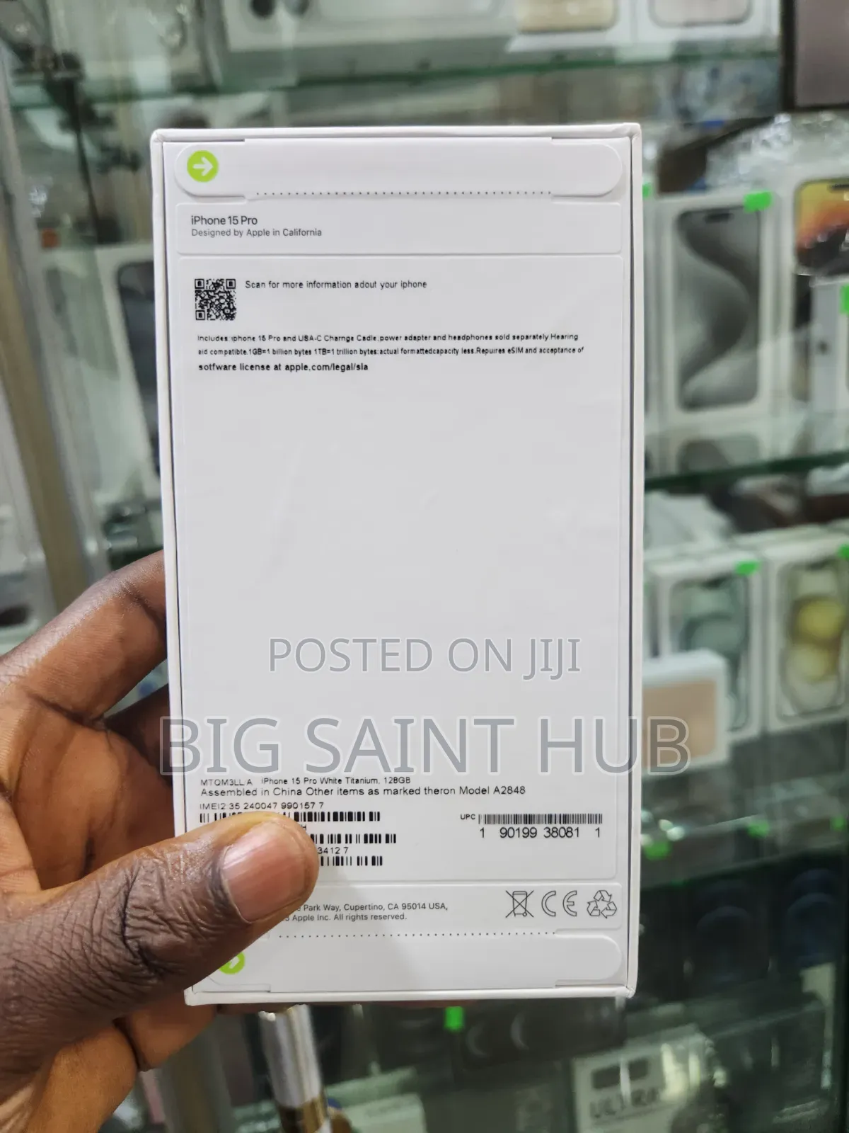 New Apple iPhone 15 Pro 128 GB White