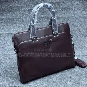 Brown Leather Men's Bag