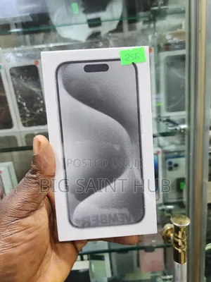 New Apple iPhone 15 Pro 256 GB Silver