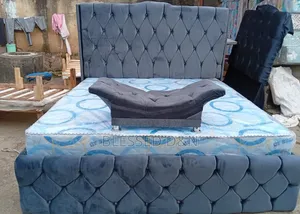 Royal Upholstery Padded Bed Frame (6-6) Bed Frame