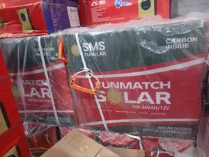 220ah 12v SMS Solar Tubular Battery