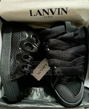Lace Up “Lanvin Addiction” Sneakers