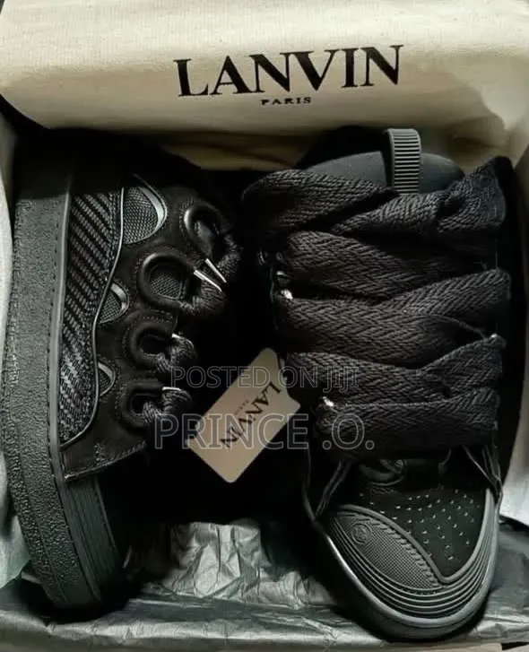 Lace Up “Lanvin Addiction” Sneakers