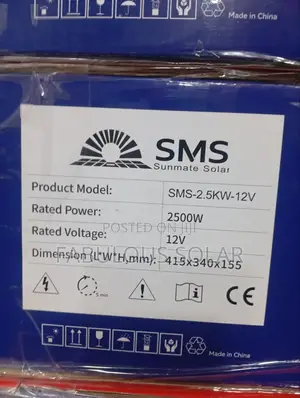 2.5kva 12v SMS Solar Hybrid Inverter