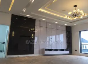 Modern Luxury TV Console Feature Wall