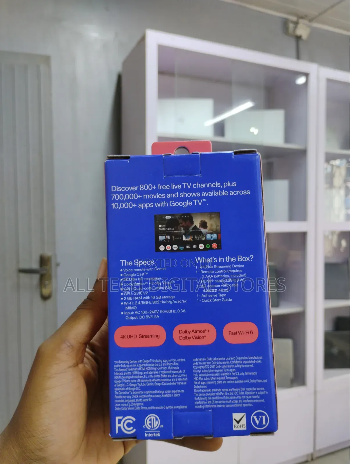 Onn Plus Streaming Device (WITH GEMINI)