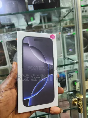 New Apple iPhone 16 Pro 128 GB Black