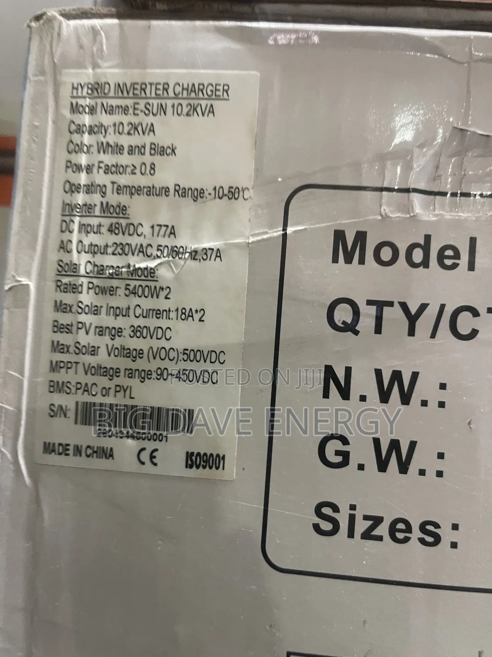 Sako 10.2kva 48v Hybrid Inverter