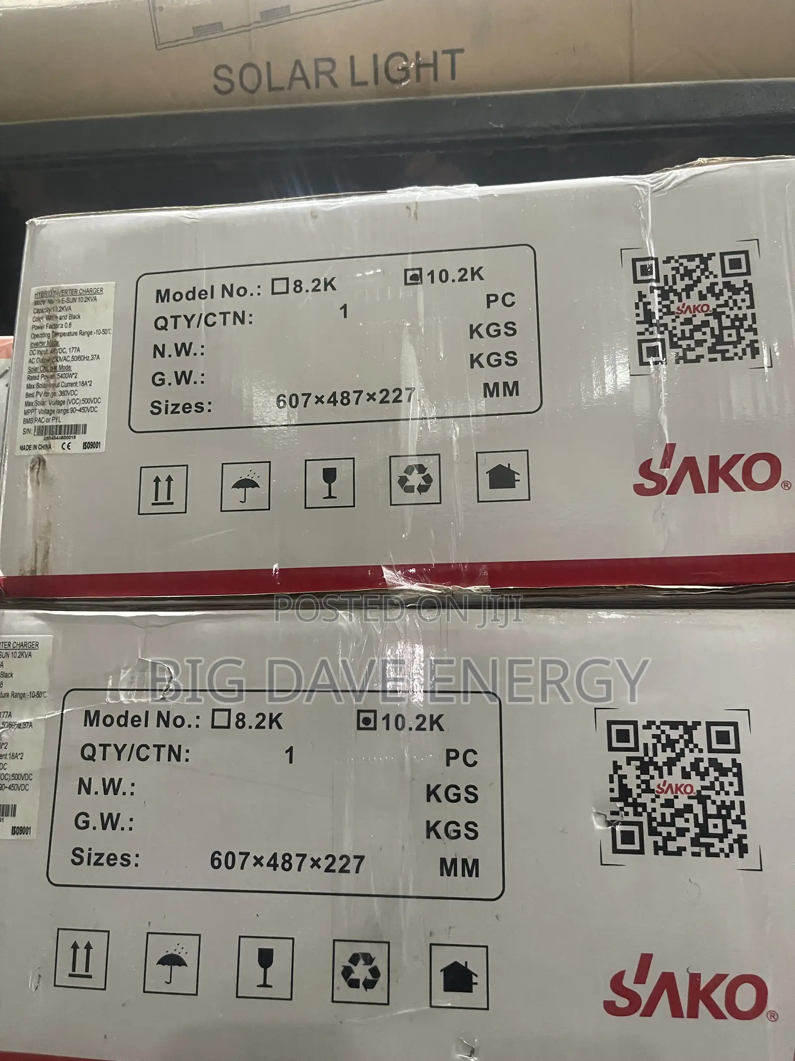 Sako 10.2kva 48v Hybrid Inverter