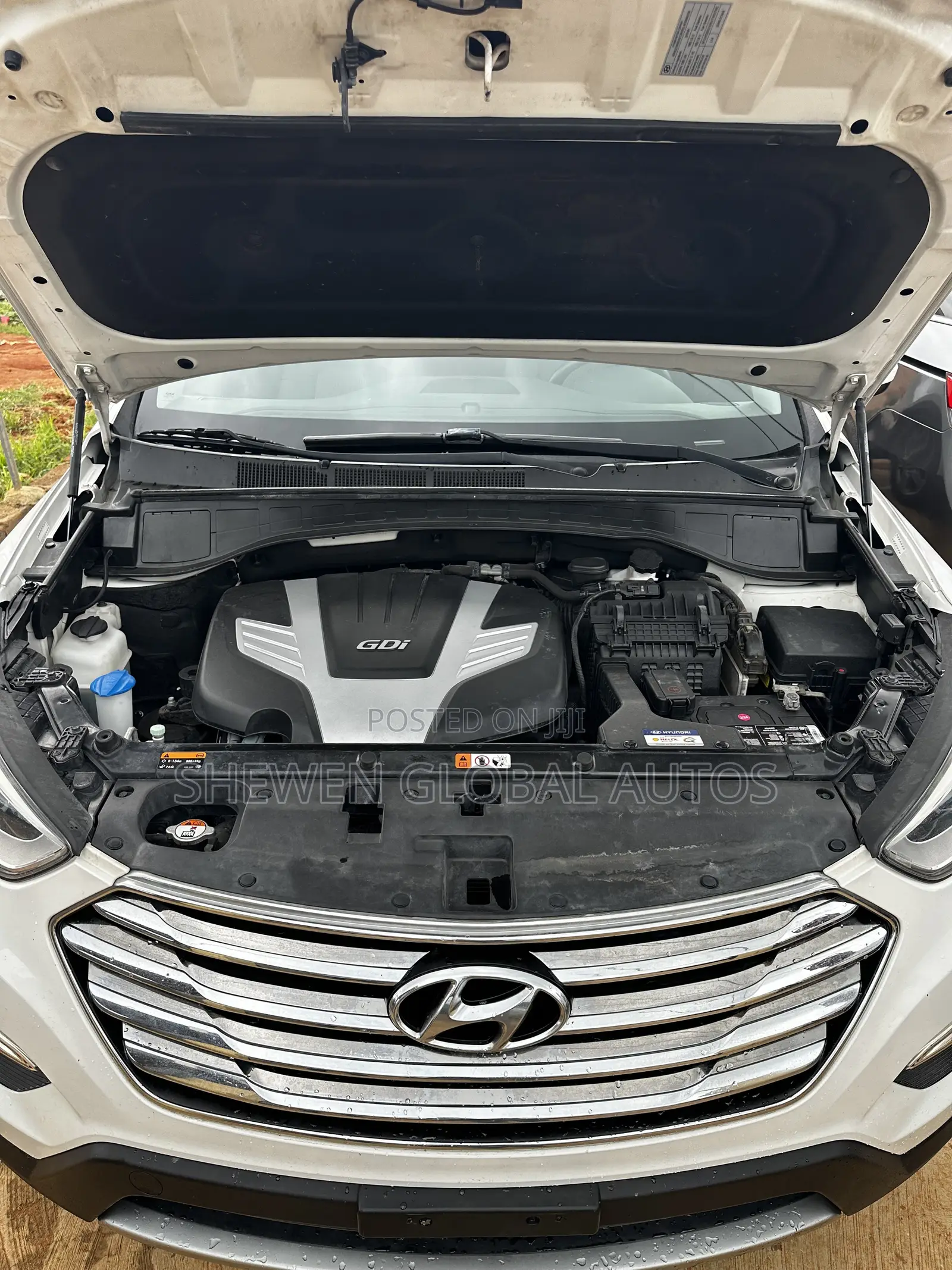 Hyundai Santa Fe 2015 White