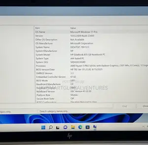 Laptop HP EliteBook 835 G7 16GB AMD Ryzen 5 SSD 512GB