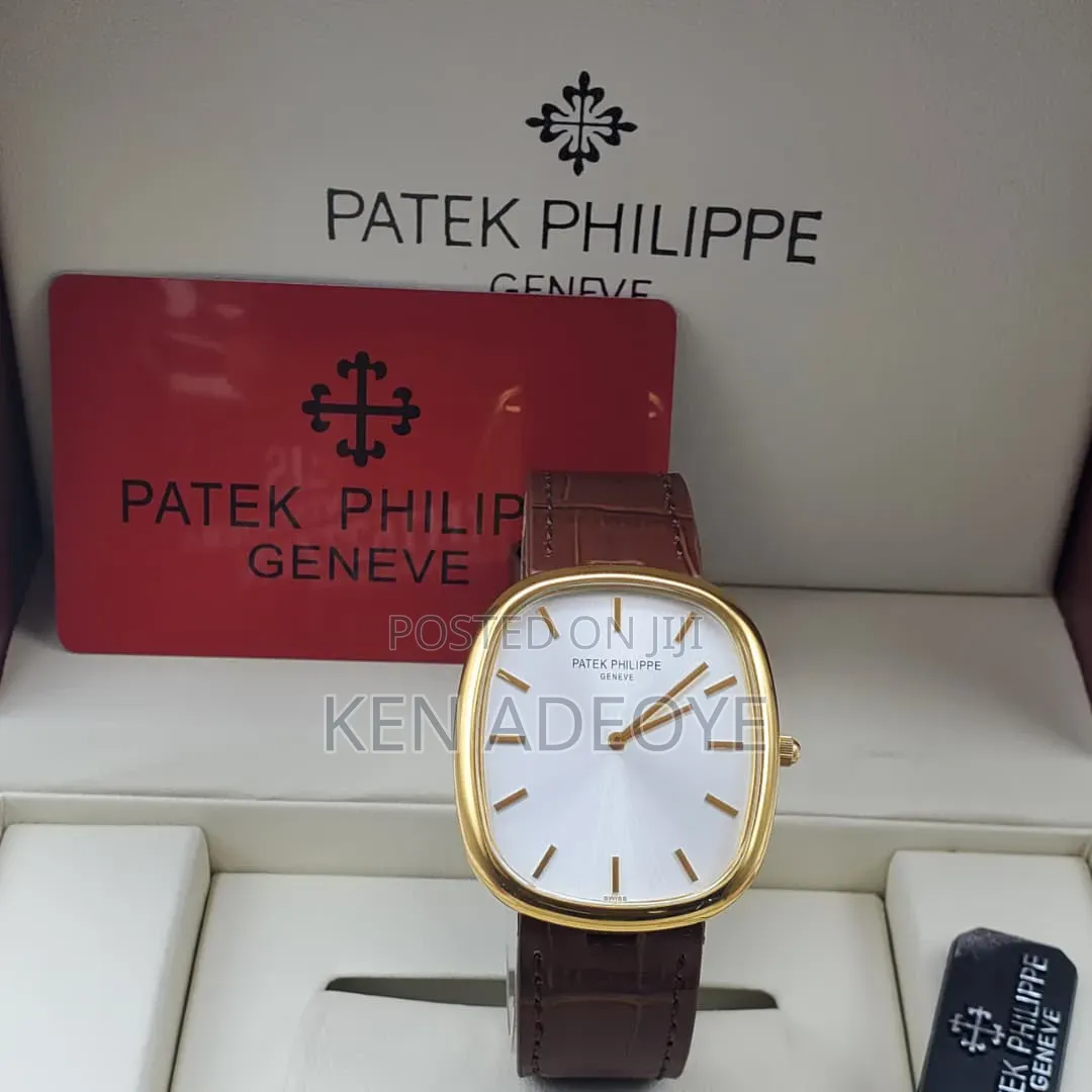 Patek Philippe Leather Strap Watch