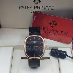 Patek Philippe Leather Strap Watch